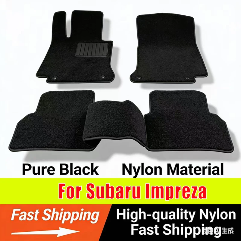 Customized Car Floor Mats for Subaru Impreza (GD, GG) 2000–2007 Wear-Resistant Interior Accessories