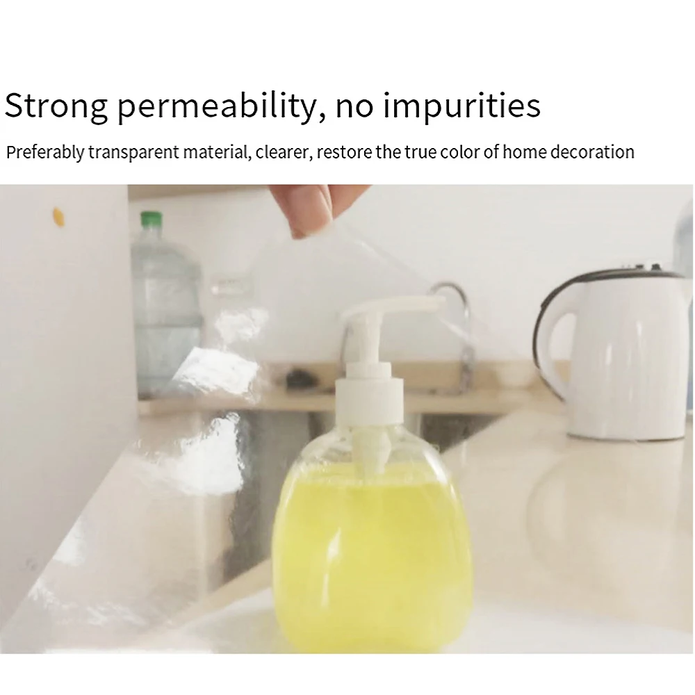 Self-Adhesive Oil Proof Wall Stickers Wallpaper Kitchen Backsplash Wall Protector Cartoon Animal Pattern Waterproof Sticker