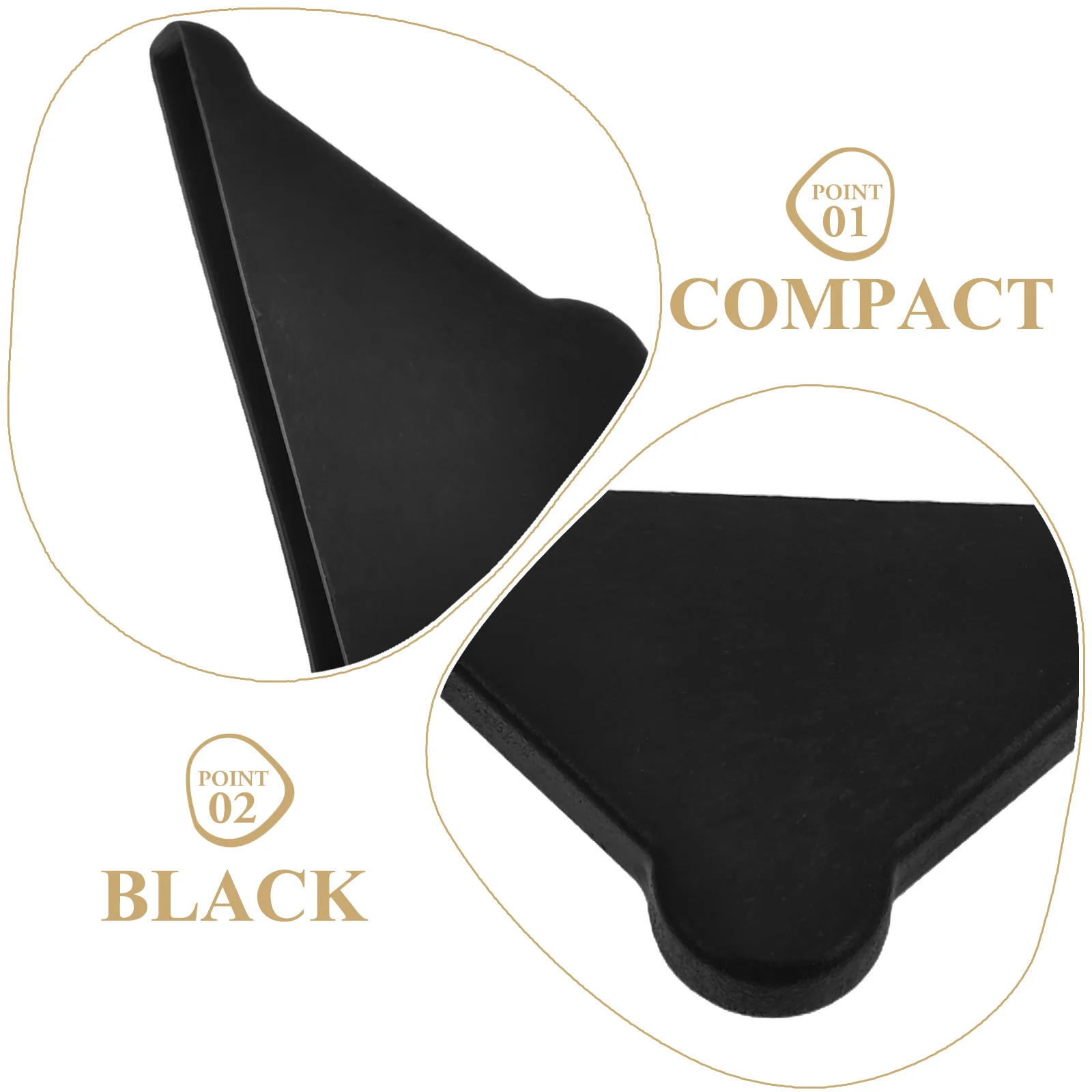 100pcs Corner Protectors Triangle Plastic Glass Edge Protection For Sheets Mirrors Shelves Board Guard Trim Bumper