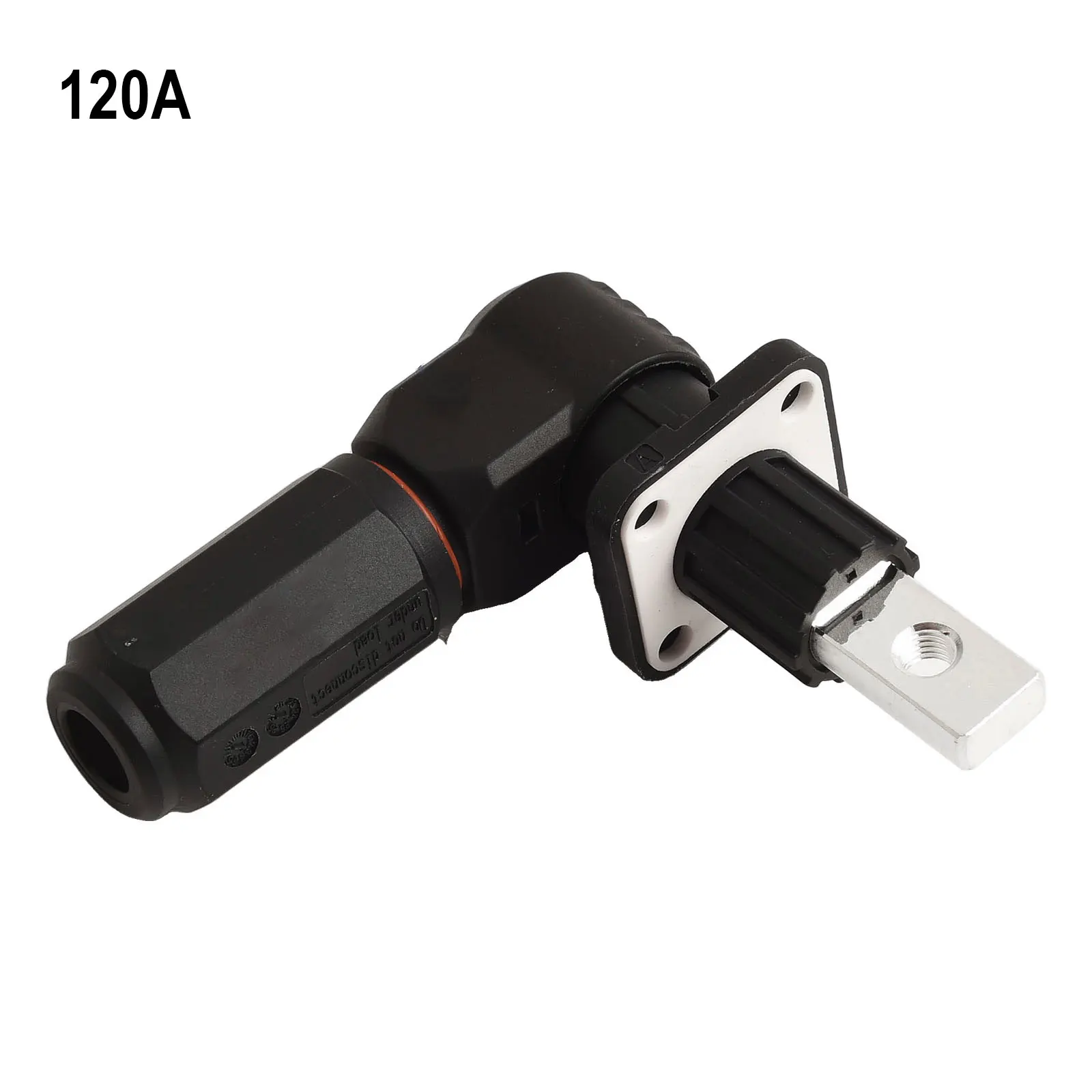 120A Battery Connector with Elbow Terminal Design and High Insulation Voltage Rated for Energy Storage Battery Systems