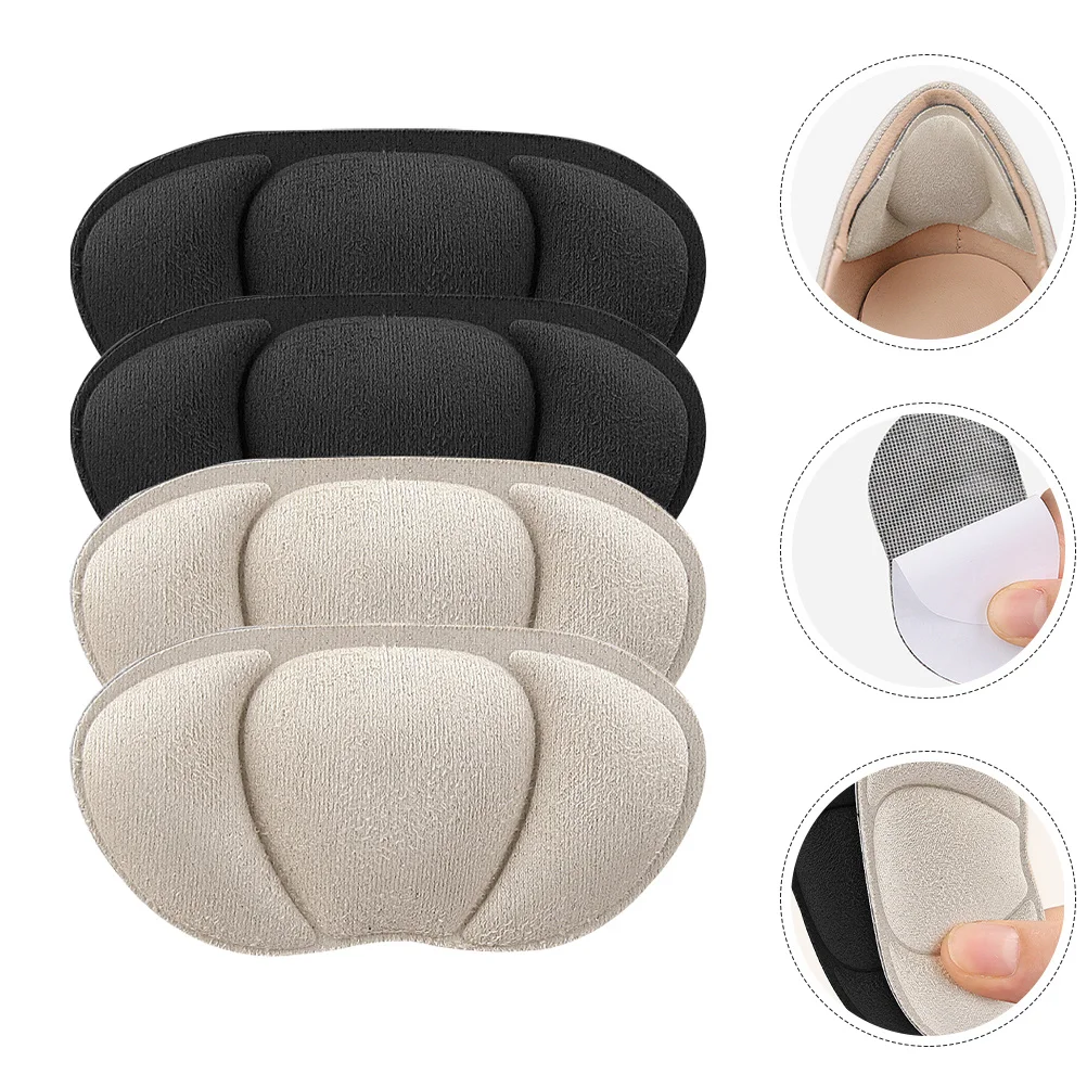 منصات قابلة للاستبدال للكعب العالي المضادة للانزلاق حذاء مريح كعب القبضات مقاومة للاهتراء كعب حماة أداة العناية بالقدم #1