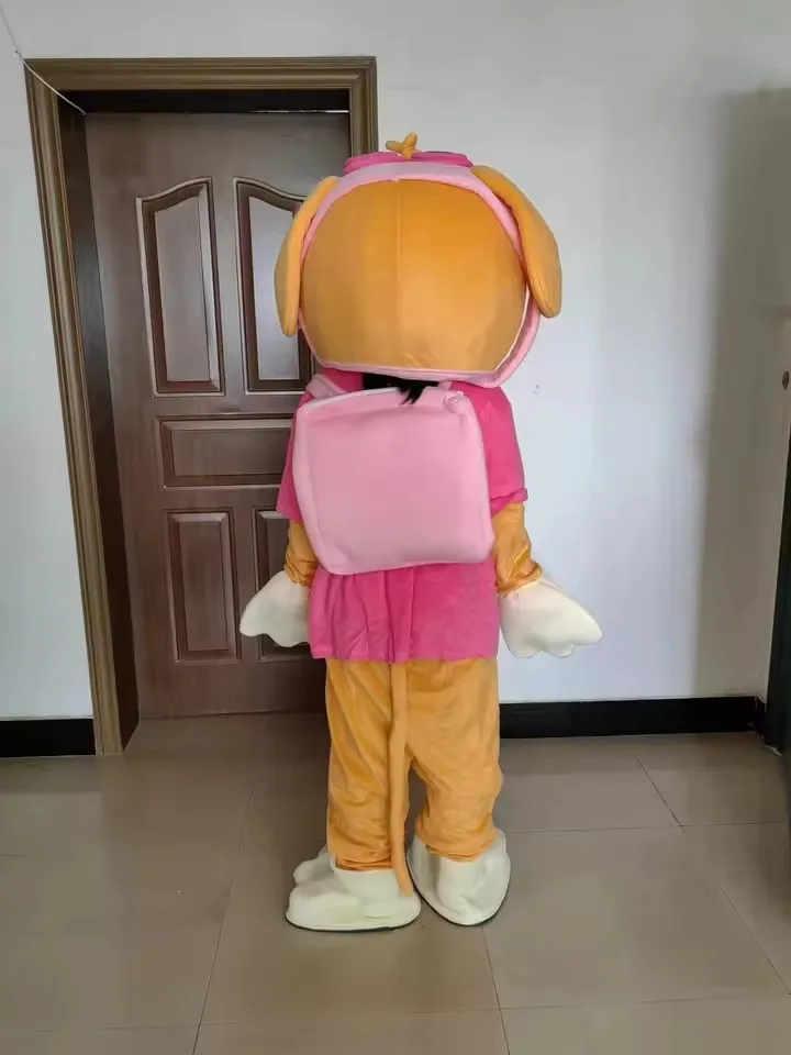 Cartoon PAW Hond Mascotte Cosplay Kostuum Pluche Anime Hond Volwassen Fancy Dress Halloween Carnaval Wandelen Prestaties Props Kinderen Geschenken