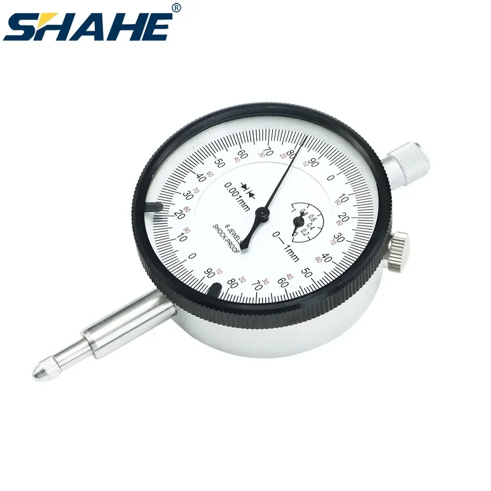 

Dial Indicator Gauge Dial Indicator 0.001mm Gauge Accuracy 0.001mm 0-1mm Dial Indicator Measurement Instrument Precision Tool