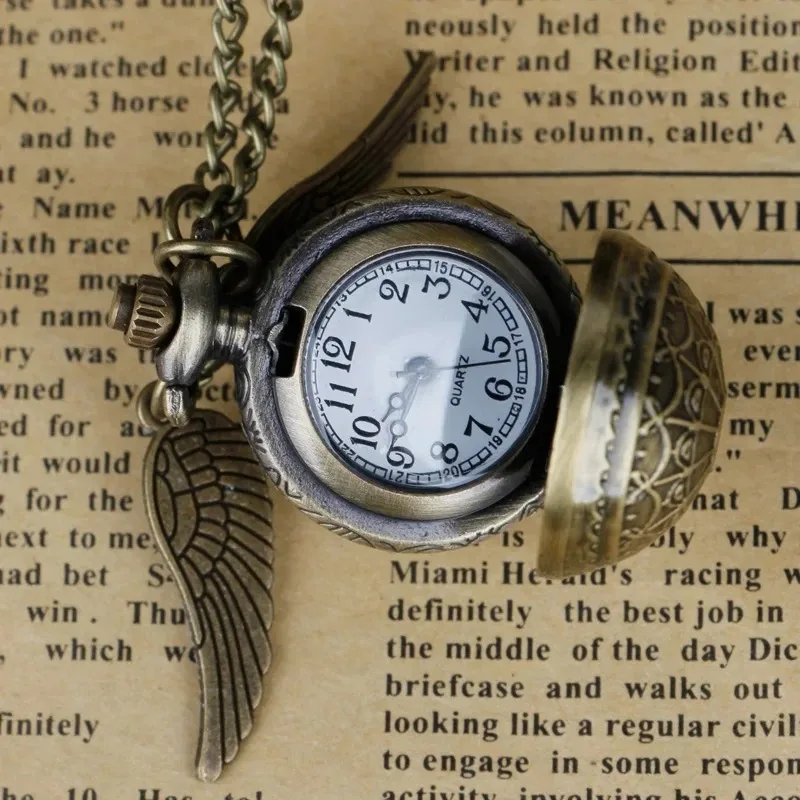 Vintage zakhorloge mannen vrouwen beste cadeau nieuw ontwerp quartz ketting hanger ketting cadeau voor kinderen Reloj De Bolsillo Magic