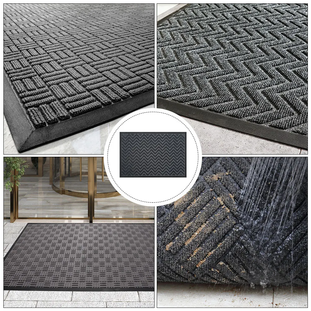 

Wear-resistant and Anti-slip Floor Mat Entryway Supply Shoe Pads Anti-skid Multi-function Door Welcome Mats for Front Carpet