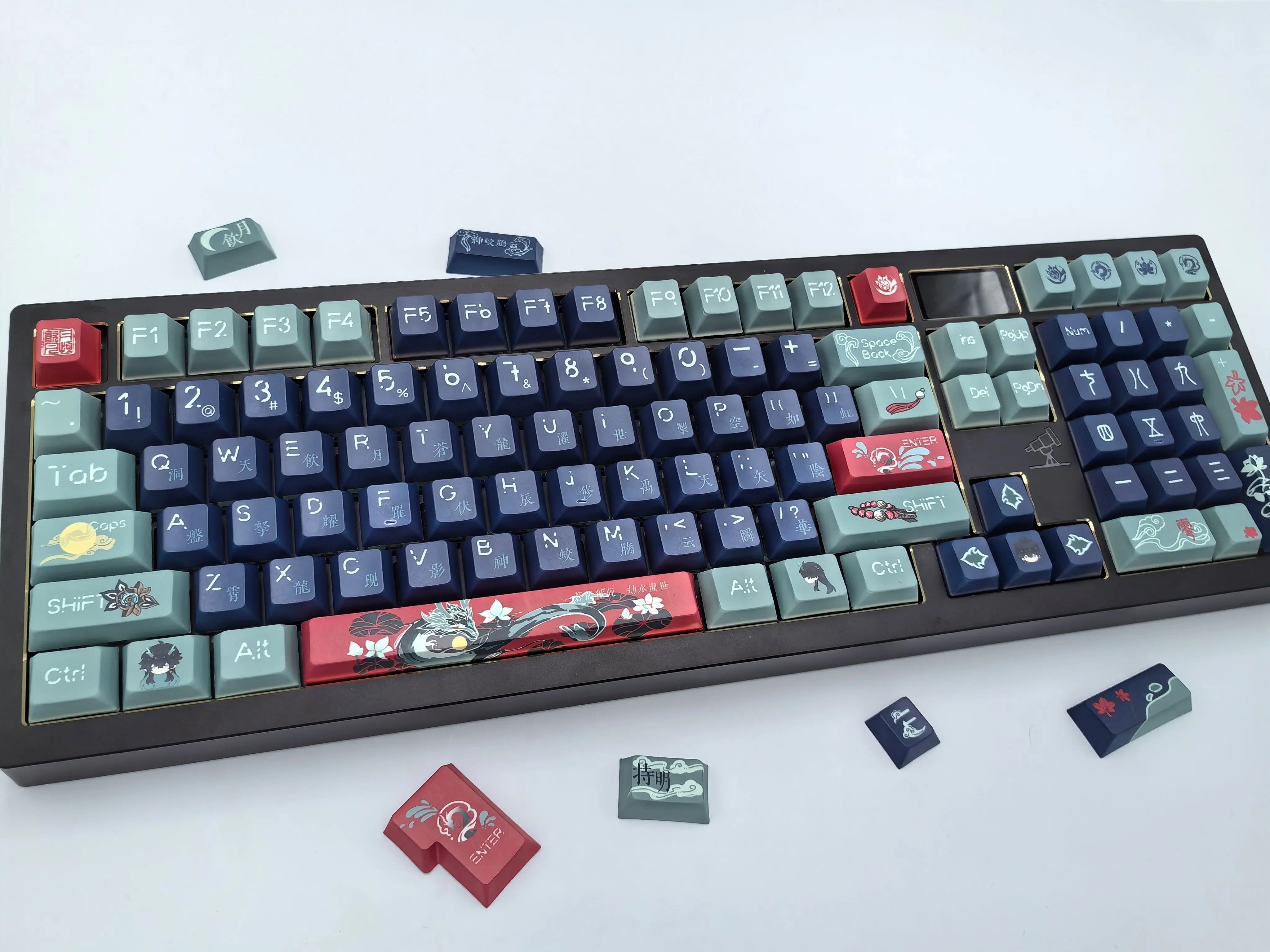 

Honkai: Star Rail Dan Heng · Imbibitor Lunae Original Factory Keycap PBT Material Five sided Thermal Sublimation