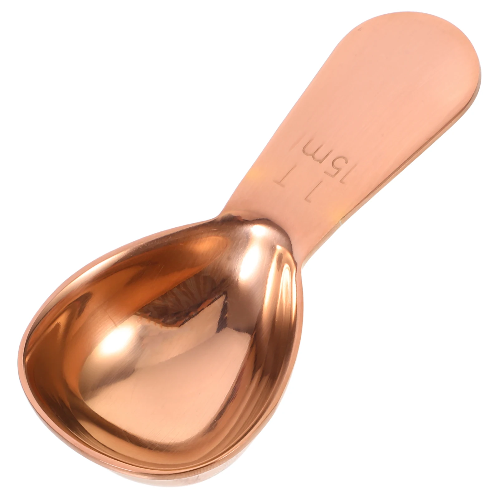 

Coffee Measuring Spoon Dry Ingredient Scoop Heavy Rose Gold Stainless Steel Spoons for