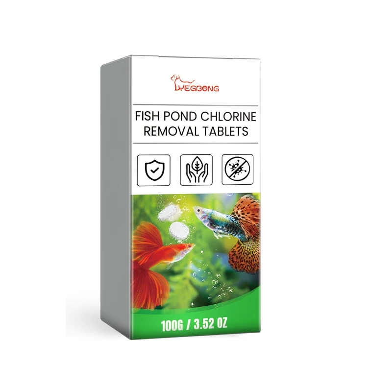 Chlorine Remover Tablets Water Tablets for Clear Fishtanks Safe for Fish New Dropship