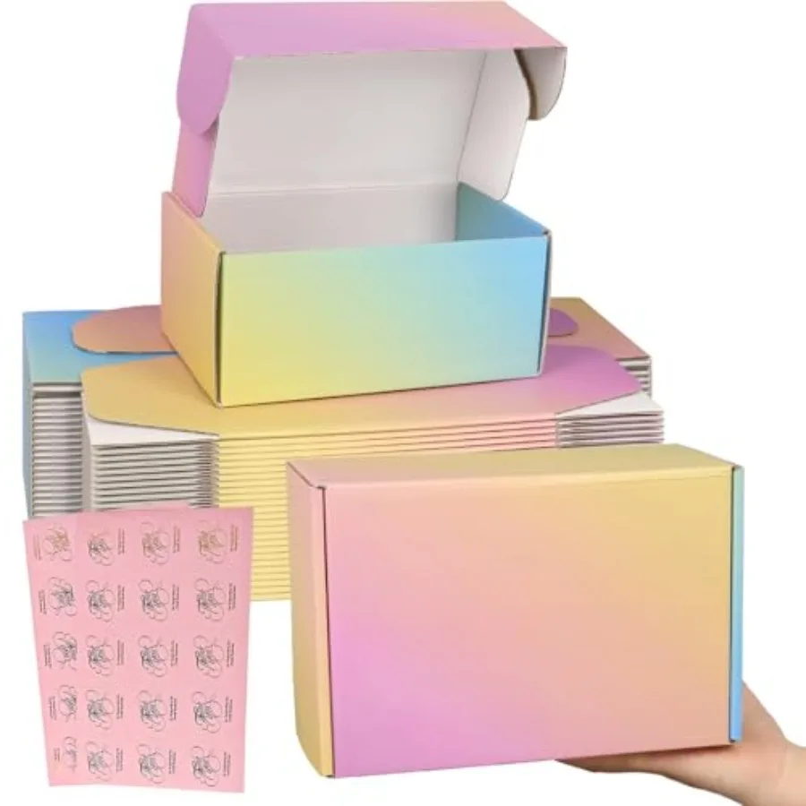 

Shipping Boxes for Packaging 9x6x4" 30 Pack Corrugated Cardboard Boxes Medium Mailing Boxes for Small Business