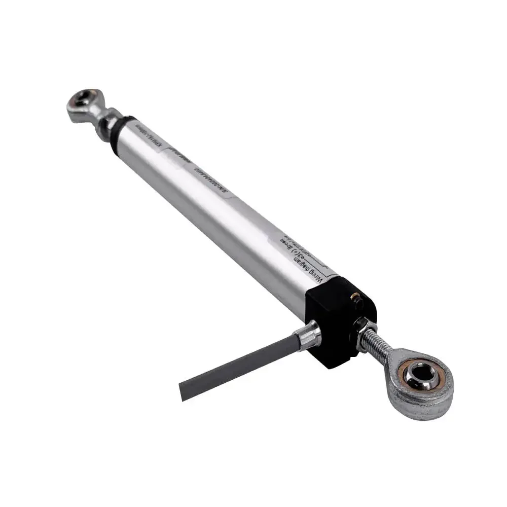 Linear Position Sensor with Eye Joints at Both Ends Linear Potentiometer for Rubber Machine