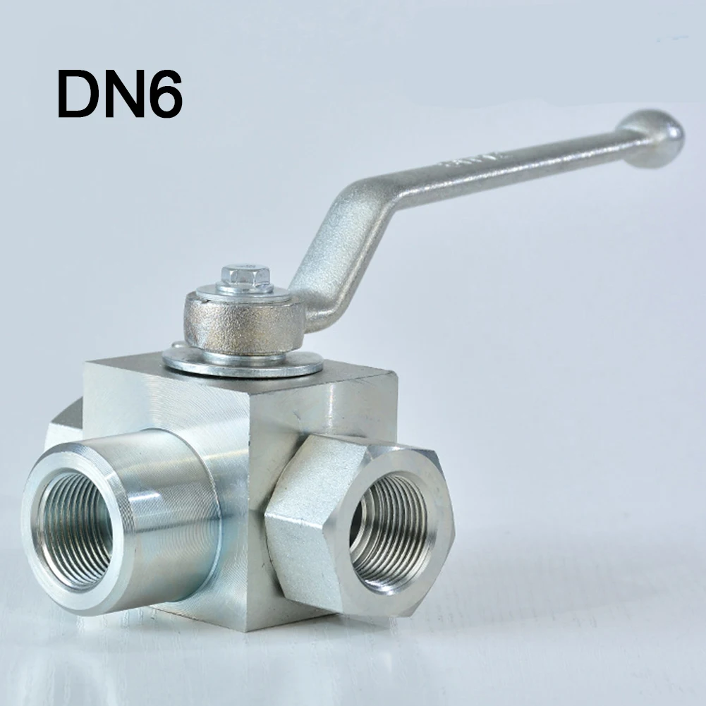 

High Pressure Stainless Steel 3-Way Ball Valve L Type Female Thread 1/4" 3/8" 1/2" 3/4" 1" Hydraulic Switch Water Valves