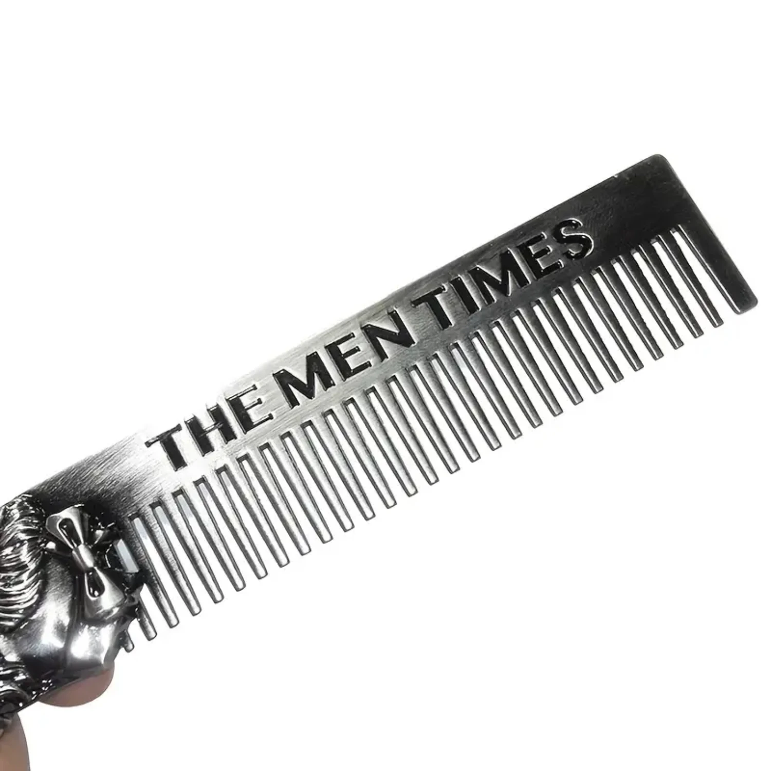 Beard Oil Comb Stainless Steel Styling Hair Comb Body exfoliator Crystal hair eraser Foot scrubber Shower foot scrubber Scrubber