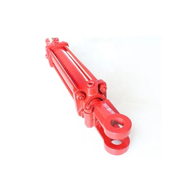 U-shaped clamp rod end rod lifting hydraulic cylinder