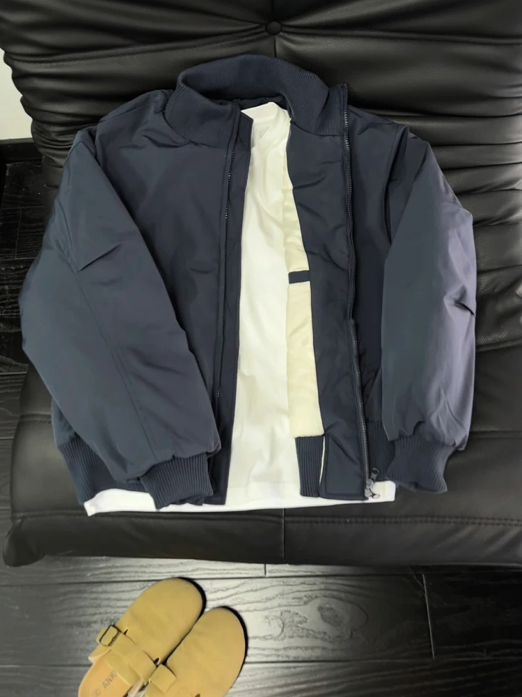 

Мужская зимняя куртка American Style: теплая, широкая, хлопковая, с наполнителем из полиэфирного волокна, в пилотском стиле