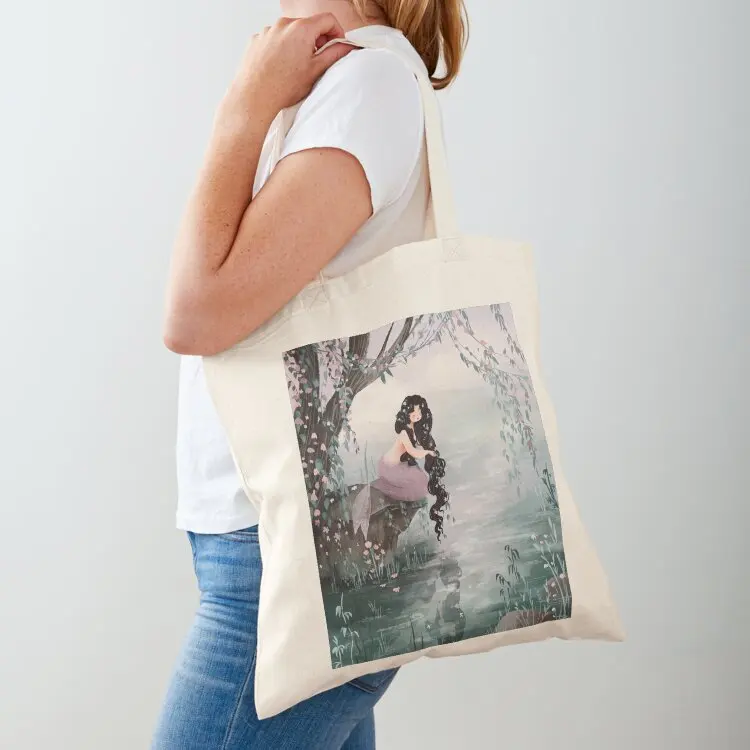 

Lilac Lagoon Tote Bag canvas tote bags shopping bag Canvas Canvas stote bag