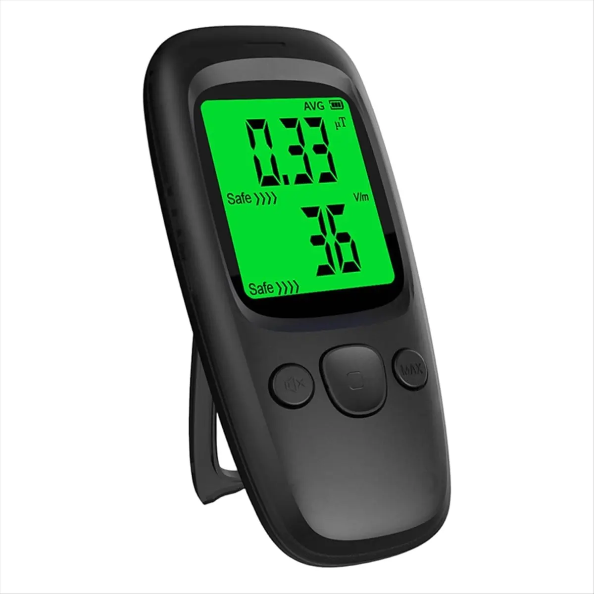 Budget-Friendly Nuclear Radiation Detector LCD Display Geiger Counter Radiation Detector with Average/ Mode and Smart Alarm