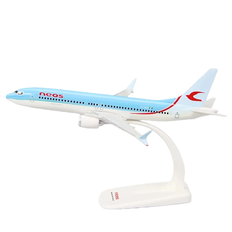 โมเดลเครื่องบินโบอิ้ง 737 แม็กซ์8 นีโอ ของเล่นประกอบเอง ขนาด 1:200 ทำจากพลาสติก ABS ระดับนักสะสม ของขวัญสำหรับเด็ก