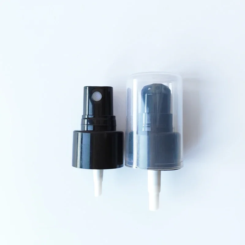 Whosesale สีดํา/สีขาวเครื่องสําอางโลชั่นสเปรย์ปั๊มแก้วสะอาดพลาสติกแชมพูโลชั่นฝาขวดอุปกรณ์เสริมหัวเปลี่ยน