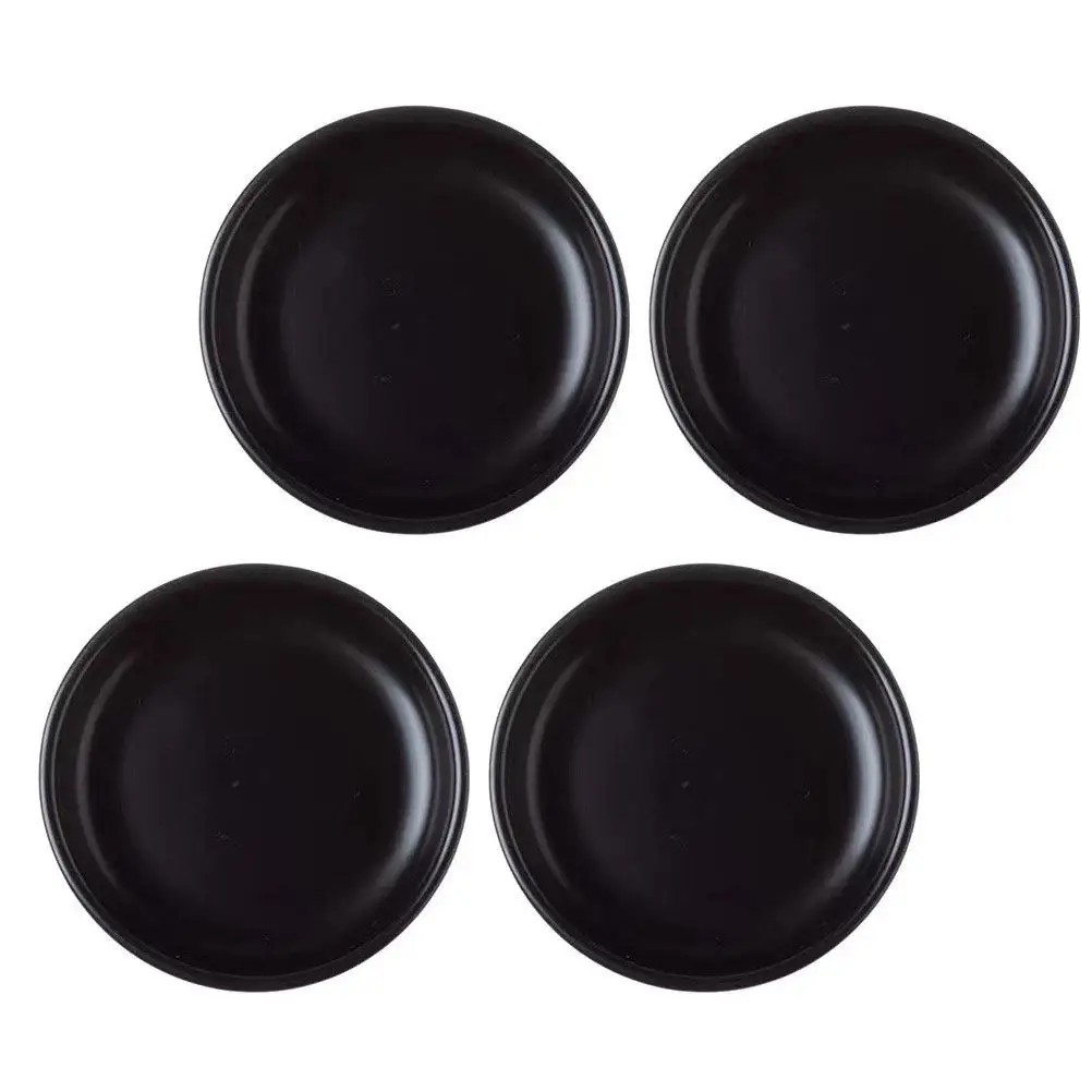 

4Pcs Ceramic Seasoning Dish Multipurpose Sauce Dipping Holder for Oil Soy Sauce Vinegar Appetizer Condiment Container Home