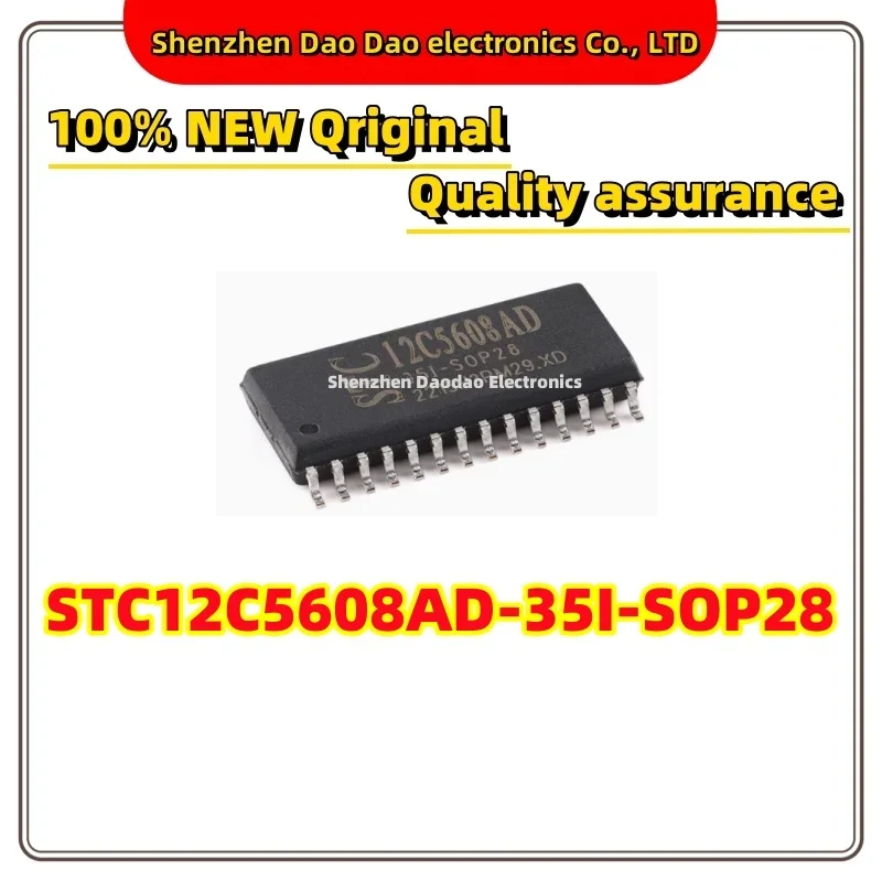 

STC12C5608AD-35I-SOP28 12C5608AD 35I-SOP28 Microcontroller chip IC new original