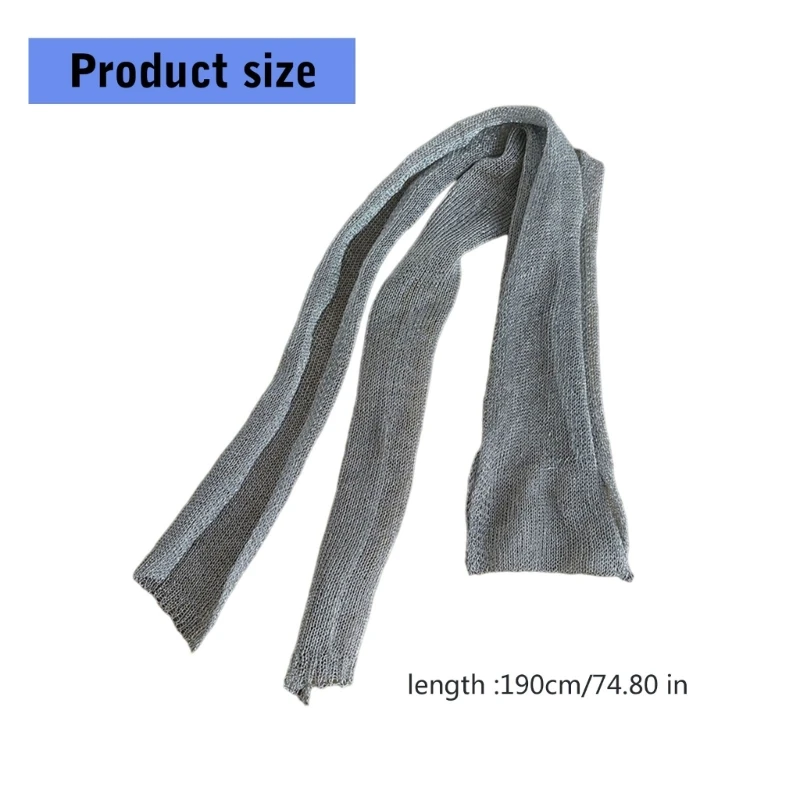 Artistic Youth Scarf Daily Wearing Scarf Female Skinny Scarf Ladies Sexy Scarf