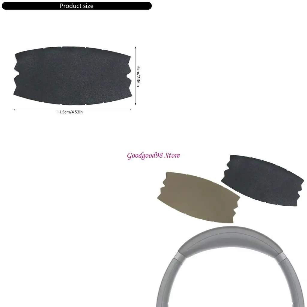 

Soft Memory Foam Headband Cover Pad For For MDR 1000XM2 Over Ear Headphones W8EC