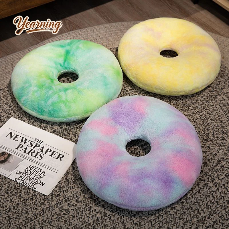 

INS Style 3D Irregular Throw Pillow Soft Donut Cushion Sofa Bedside Waist Pillow Bay Window Seat Pad Home Decor