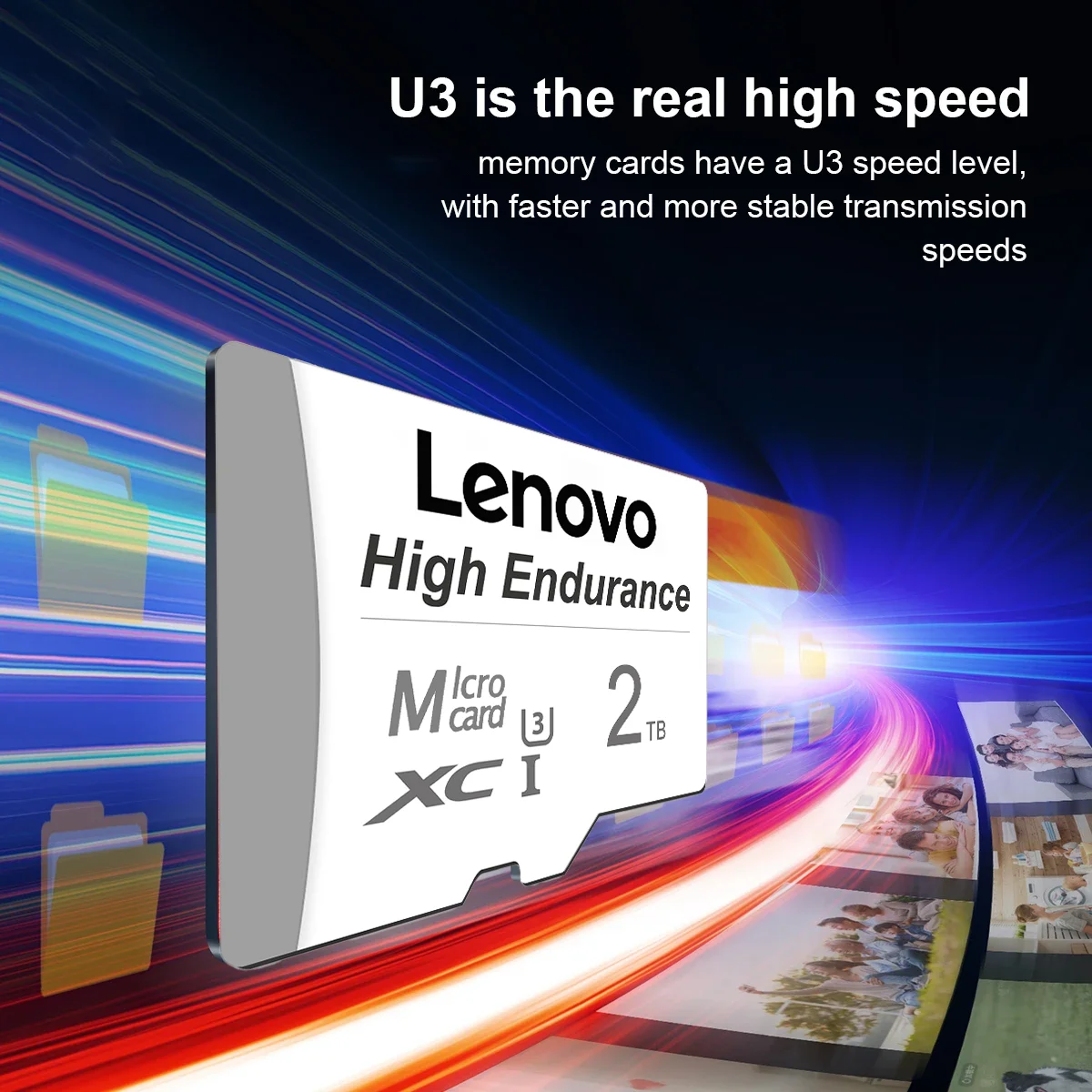 Lenovo SD Memory Card 2TB 1TB Class 10 High Speed Micro SD Card 1TB 512GB For Nintendo Switch PC Smart phone SD Card 128GB 256GB - Image 4