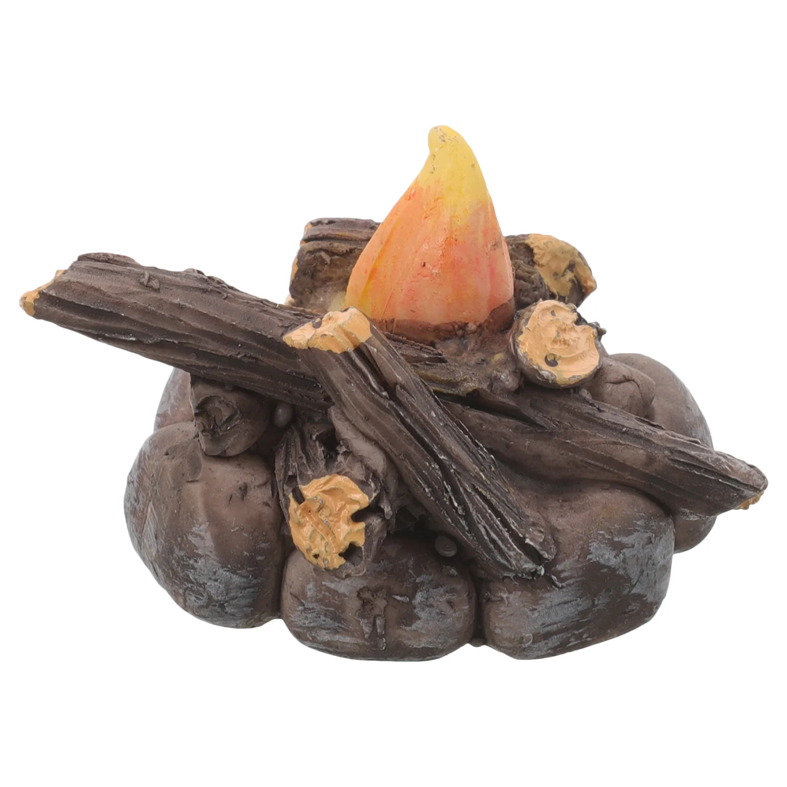 

Miniature Bonfire Model Fake Campfire Ornament Mini Bonfire Decoration Dollhouse Miniature Fire