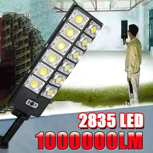 15000mAh 100000LM 모션 센서 태양 LED 조명 원격 제어 투광 조명 벽 램프와 야외 가장 밝은 외부 태양 램프 