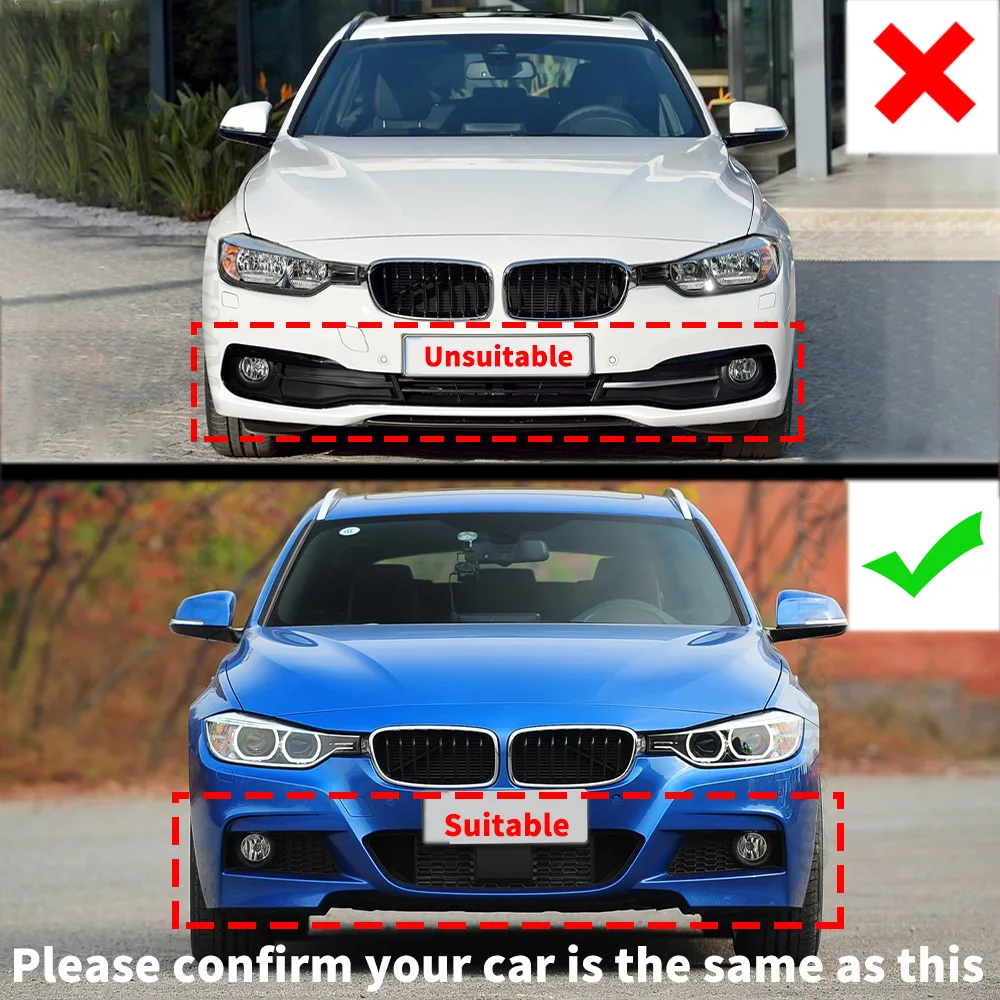 Sport Paraurti Anteriore Protezione Lip Guard Copertura Mento Deflettore Trim Per BMW Serie 3 F30 F31 M Stile Tuning 2012-2019 Facelift Kit