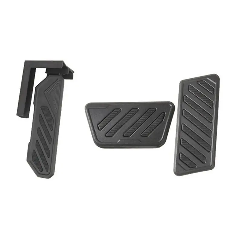 Anti-Slip Gas Accelerator & Brake Pedal Set For JK Black