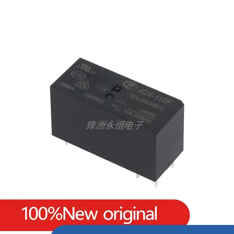 Relay HF JQX-115F-I- 005 012 024-1HS3 (551) 6PIN 16A 250VAC 5V 12V 24V Relay