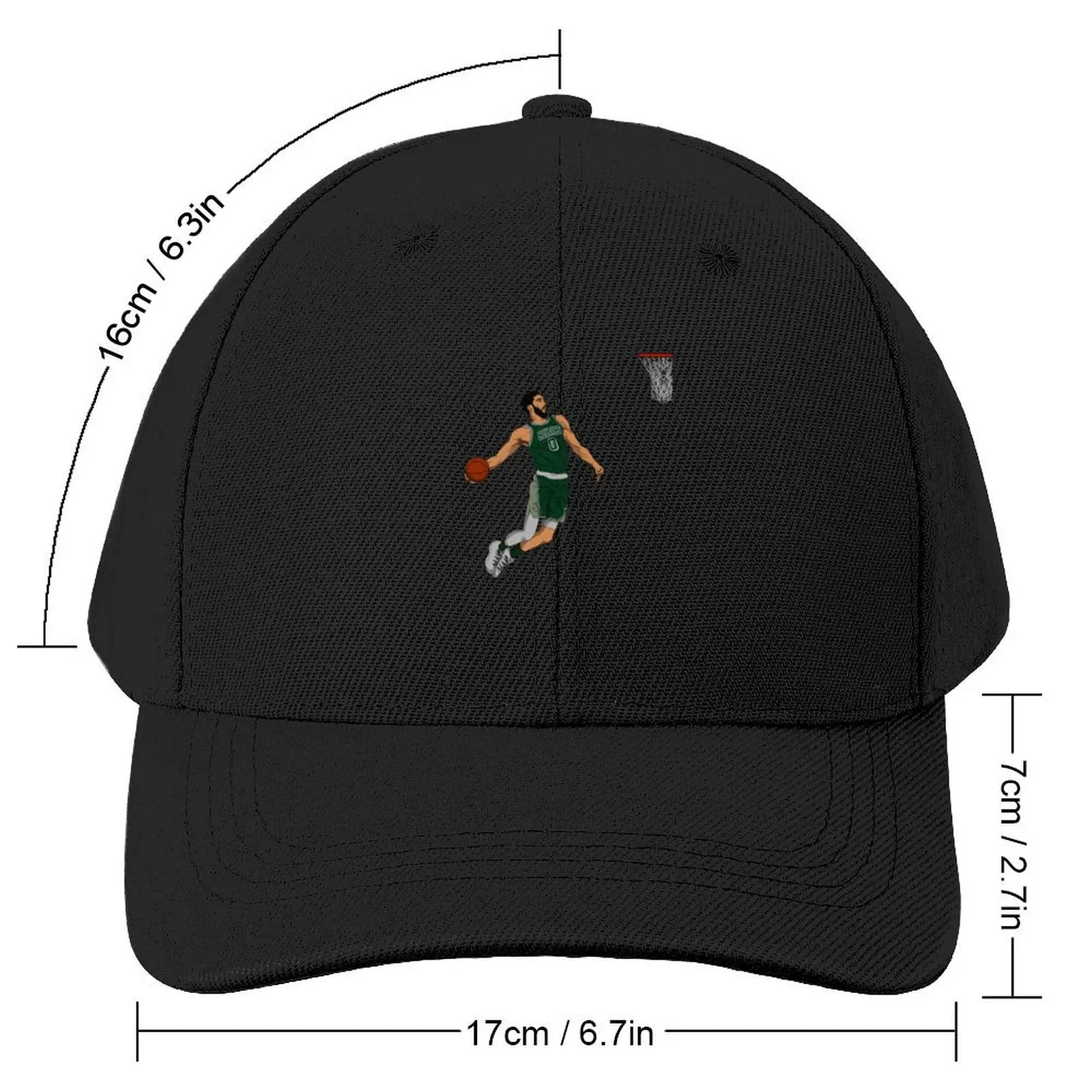 Jayson Tatum - Comic Style Baseball Cap Sports Cap party Hat Female Men's