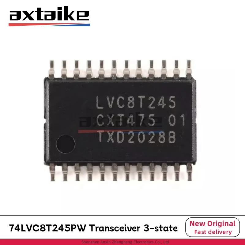 10PCS 74LVC8T245PW TSSOP-24 LVC8T245 SN74LVC8T245PWR NH245 SMD 8Bit Dual Supply Translating Transceiver 3-state IC