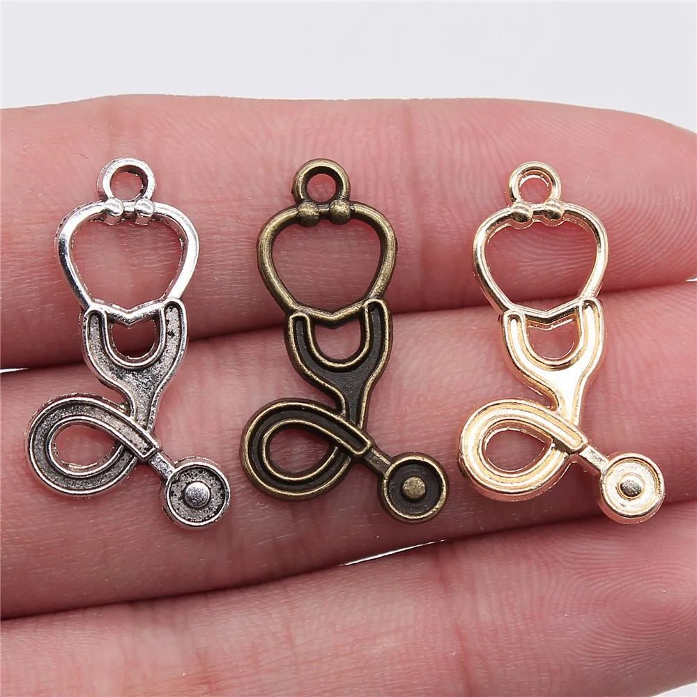Vintage Medical Hospital Doctor Figure Charms Pendant For Jewelry Making Bracelet Necklace DIY Craft Bulk