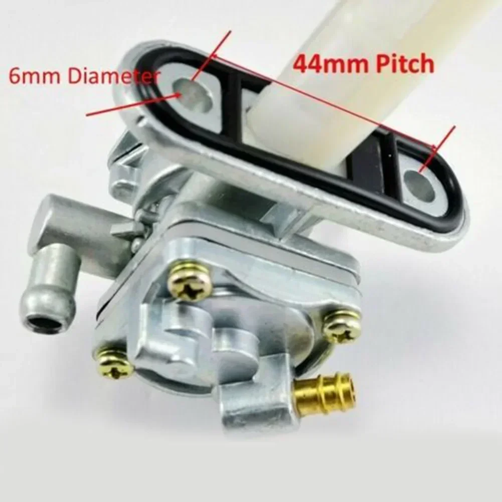 

1X Fuel Valve Switch Assembly 44mm Mounting Holes Petcock Valve Assembly For Honda Motorcycle Parts NEW NEW