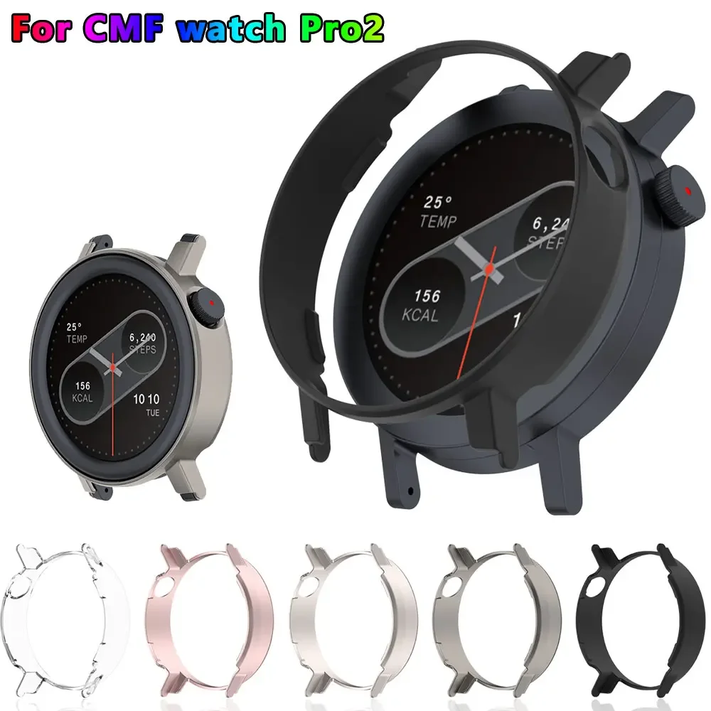 

Полый чехол для ПК для CMF Watch Pro 2, защитный чехол для часов Samrt, чехол-бампер для часов CMF Watch Pro2, защитные чехлы