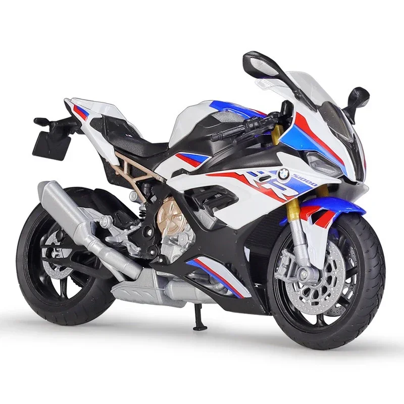 WELLY 1:12  BMW 2021 S1000 RR Simulation Alloy Motorcycle Model  - Suitable for Children\'s Toys and Collections