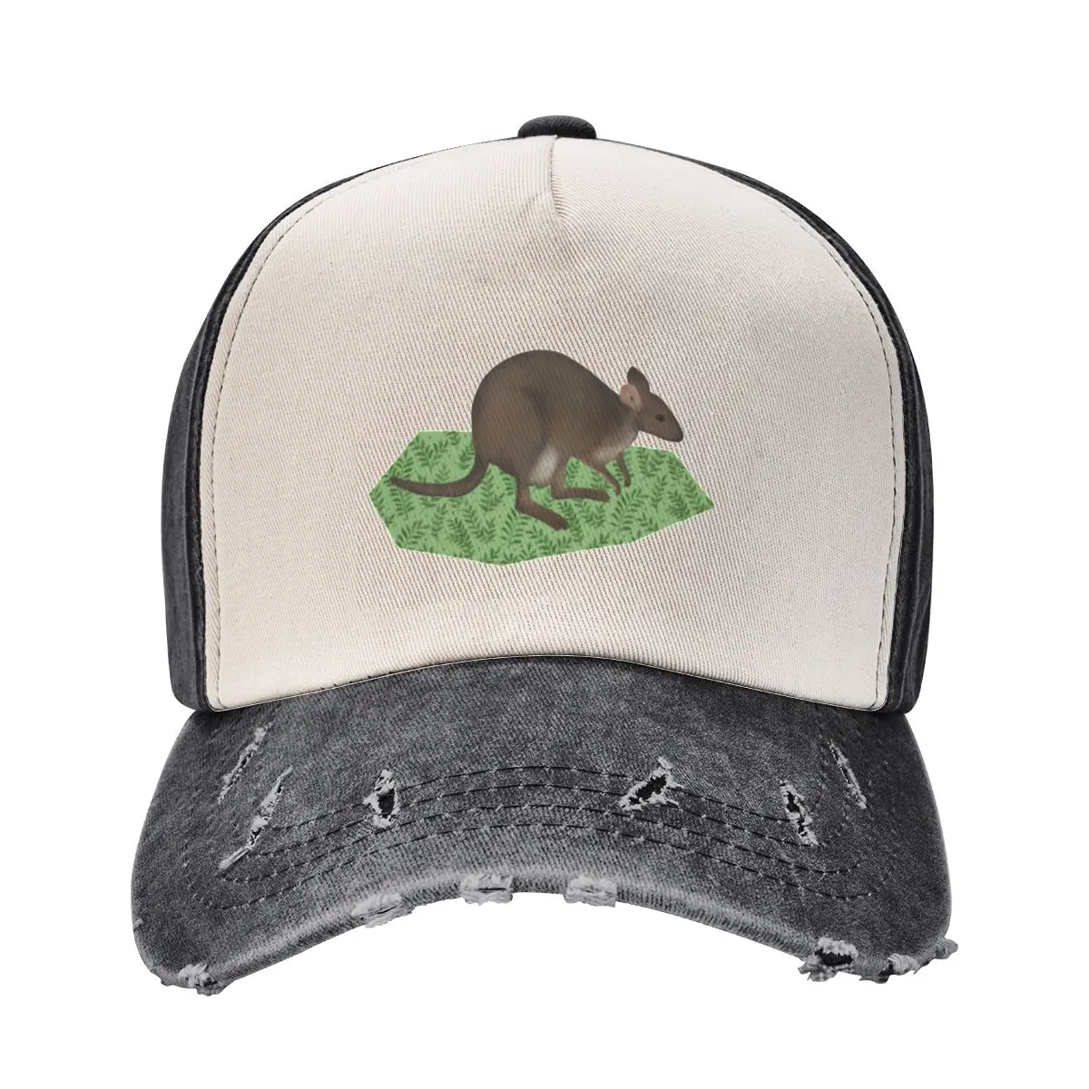 Tasmanian Pademelon Baseball Cap Fashion Beach Hat Man Luxury western Hat Designer Man Women's