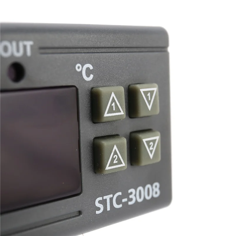 

ABVO-4X Stc-3008 110-220 В двойной цифровой термостат регулятор температуры для инкубатора термостат гигрометр осушитель