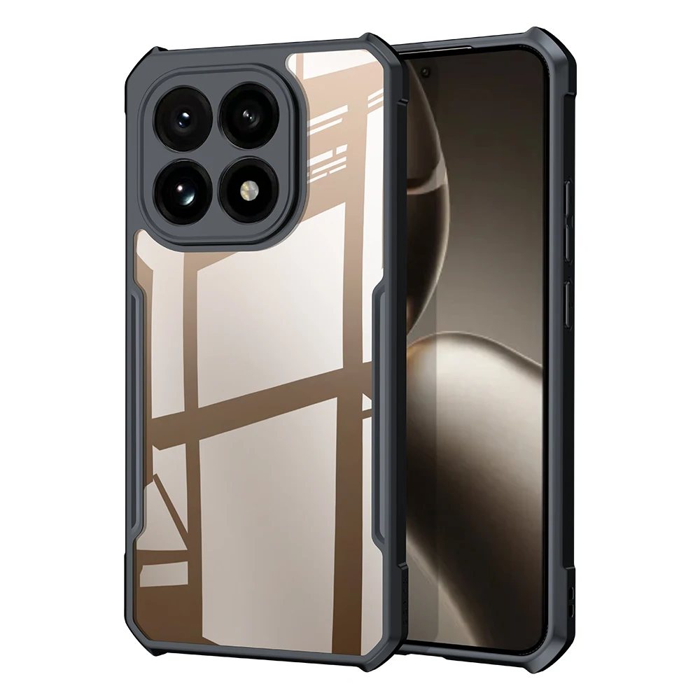 

Чехол для Xiaomi 15T, прозрачный чехол для телефона Xiaomi 15T Pro, противоударный бампер, защитные чехлы, роскошный чехол, не желтеющий