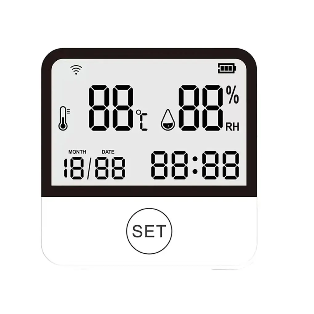 

Tuya WiFi Thermometer Indoor Digital Hygrometer Temperature Sensor