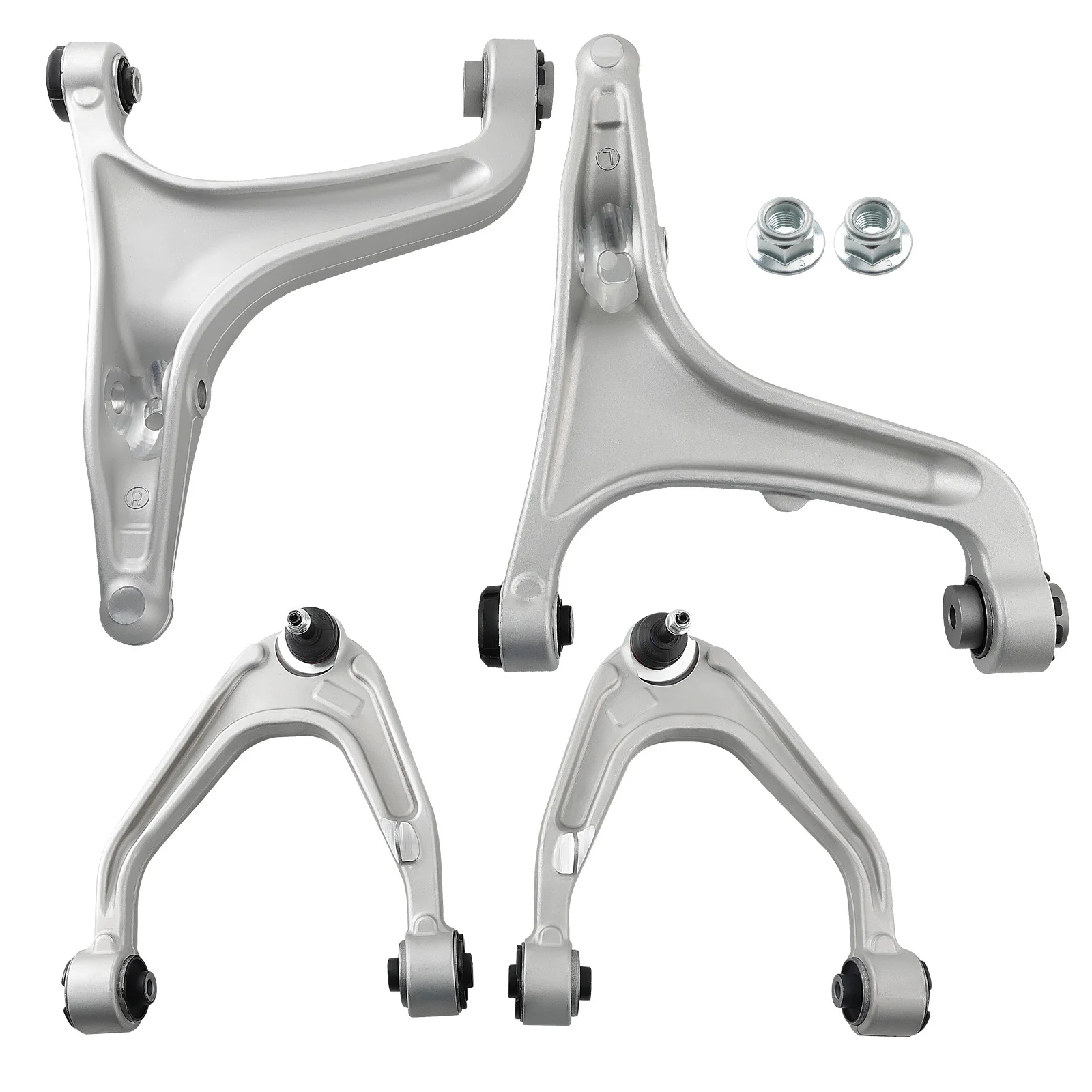 

Front Upper & Lower Control Arms Set For 2014-2022 Maserati Ghibli 17-22 Levante