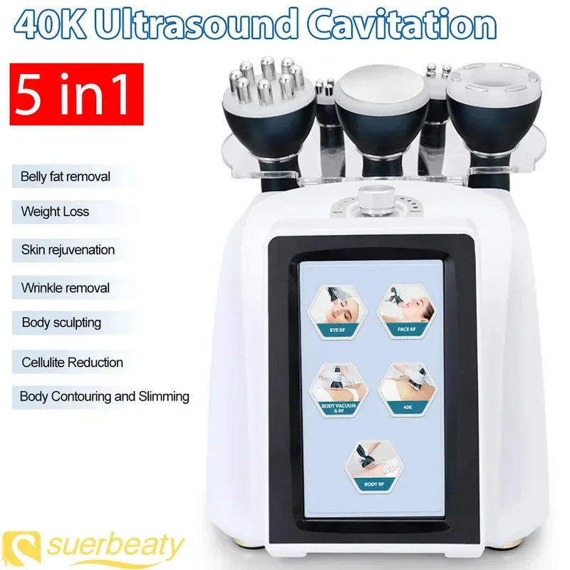 405 in 1 Ultrasonic Cavitation Machine Vacuum                    Body Slimming Weight Loss Anti-Cellulite Shaper for Home Use