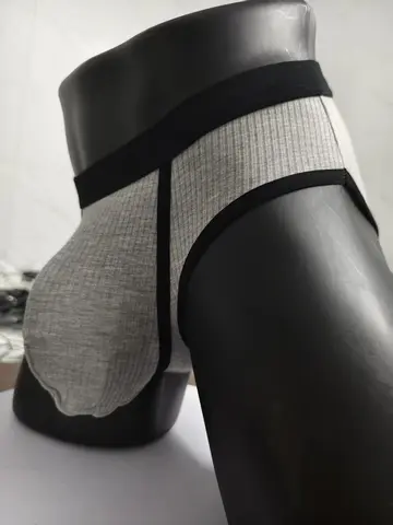 Los calzoncillos de hombre con bolsillos grandes son muy sexys. Ropa interior deportiva de gran espacio para hombre.