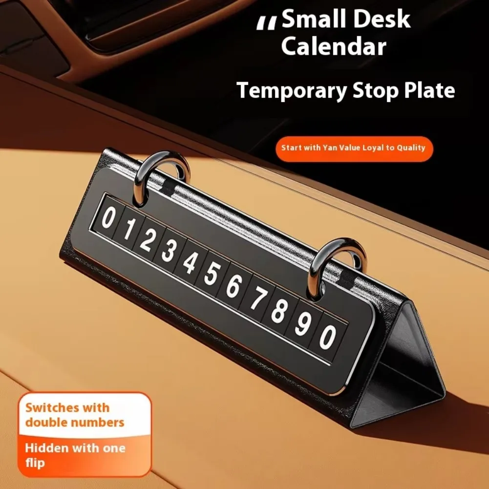 

AA 001 Car Phone Number Card Temporary Parking Card Plate Telephone Number Car Park Stop Automobile Accessories Car-styling