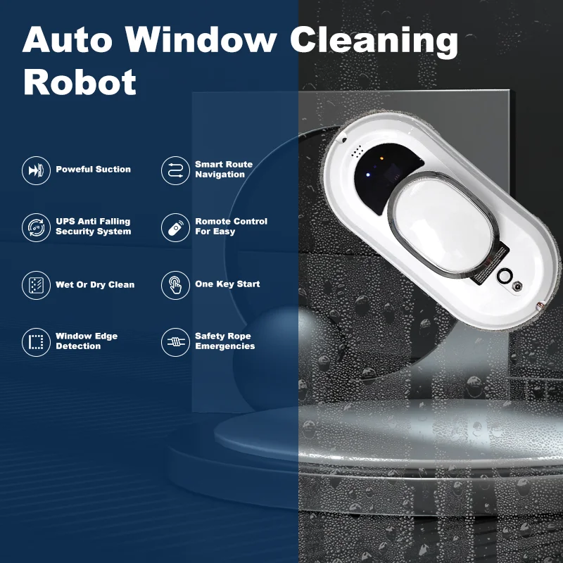 [Ultimate Window Cleaning Companion] Window Cleaning Robot 2.0, featuring 2024's latest technology, offers the best window clean