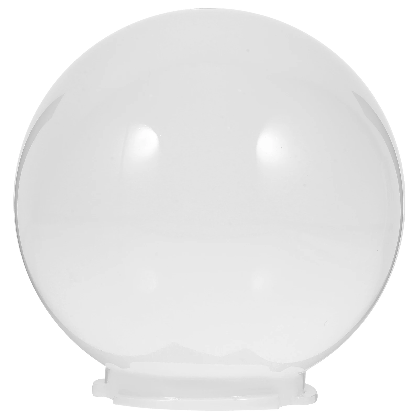 

Globe Lamp Shade Cover Round Light Cover Outdoor Porch Ceiling Fan Acrylic Replacement Fixture Decorative Patio Street Floor