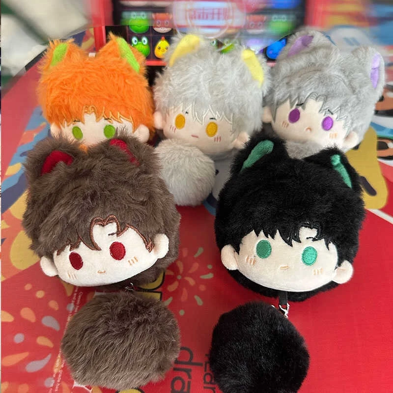 Cotton Doll Light and Night Osborn	Evan Sariel Charlie Jesse Cosplay Maumet Furry Keychain Pendant Q Version Adorable Widget